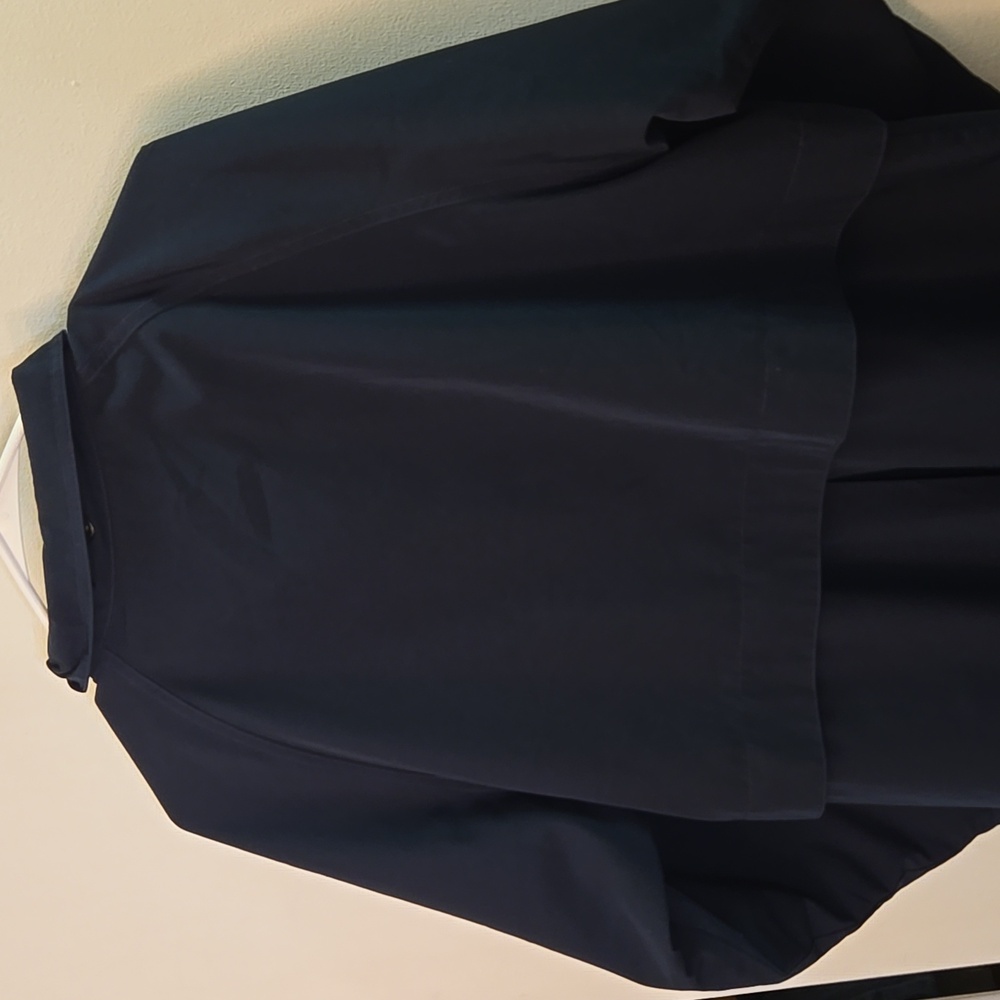 Vintage LL Bean Trench Coat - Navy - Picture 10 of 12